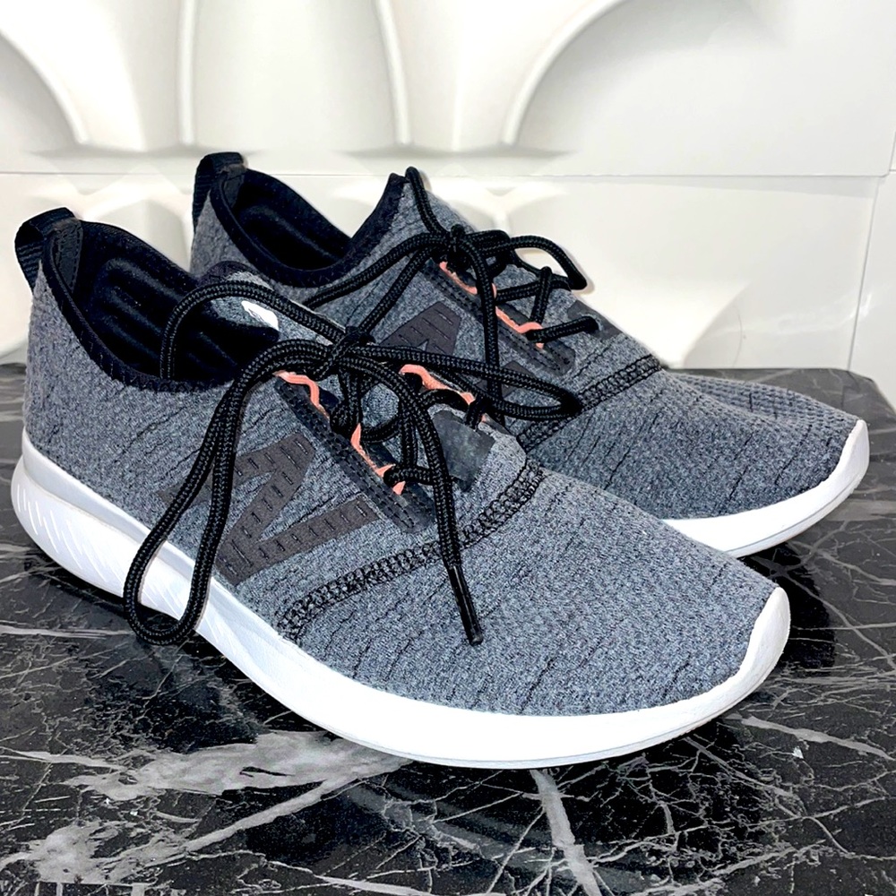 New Balance Womens FuelCore Coast Running Shoe Grey size 7.5